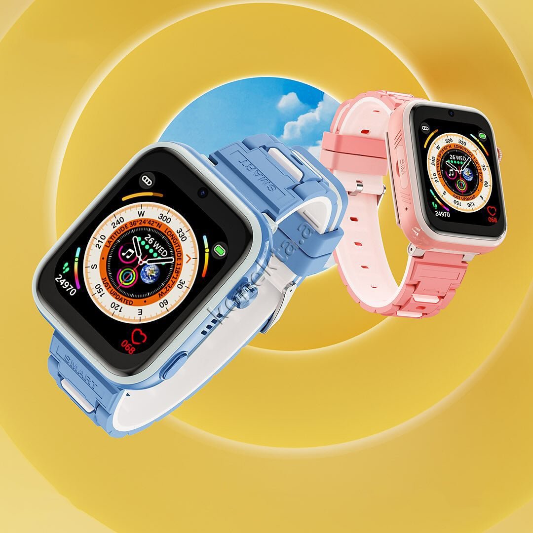 XO Ore Inteligjente Per Femije Smartwatch, Blu dhe Roze - Thumbnail 12