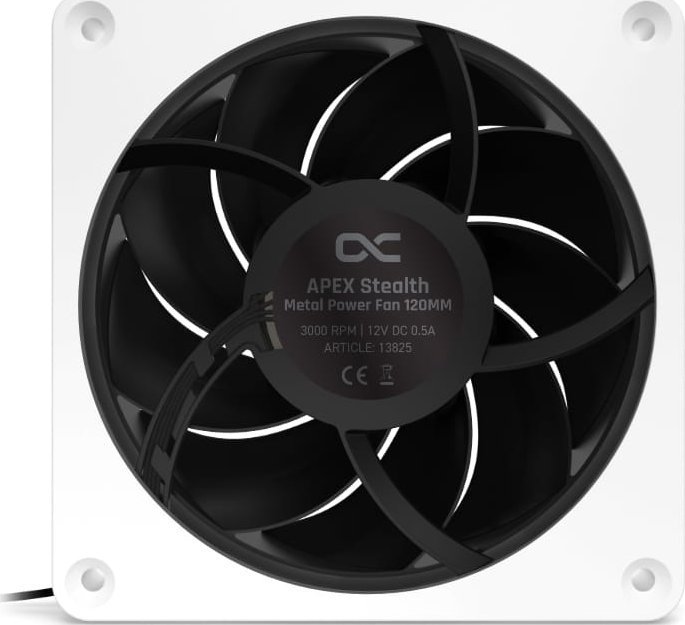 Alphacool Apex Stealth Metal Power Cooler, 120 mm, White - Thumbnail 3