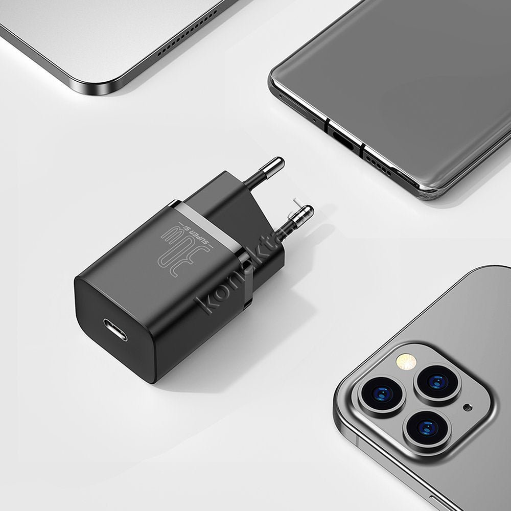Baseus Type-C Charger 30W Fast Charge, 1 Port - Thumbnail 10