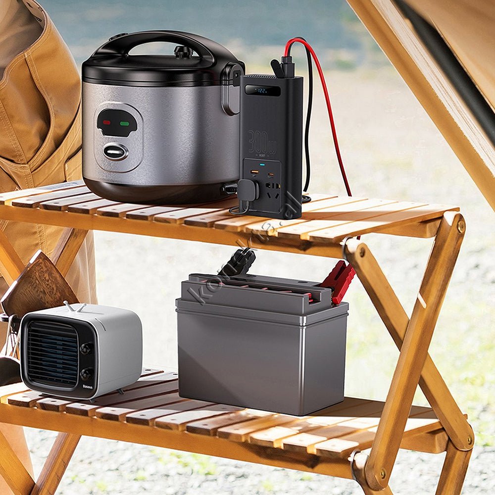 Baseus Konvertues Energjie 300W Me 4 Porta, E Zeze - Thumbnail 12