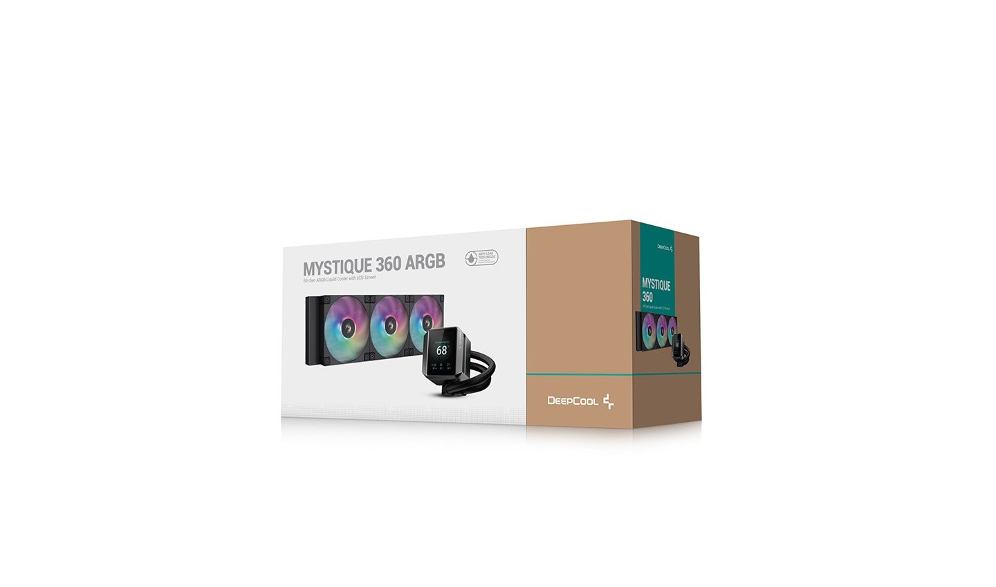 DeepCool Mystique 360 All-in-one Cooler, Black, ARGB - Thumbnail 6