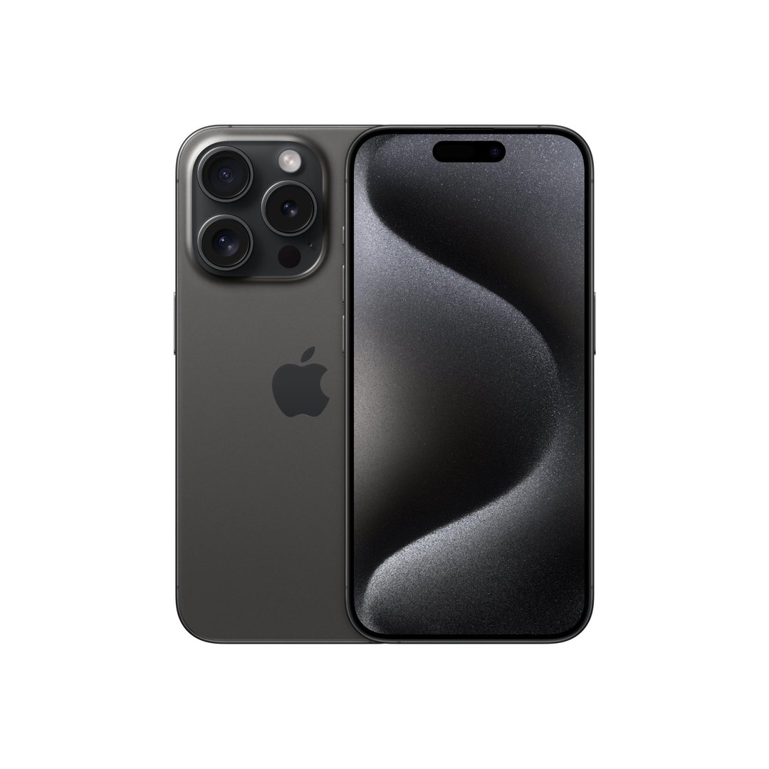 Apple iPhone 15 Pro, 256GB, Black Titanium - Image 1