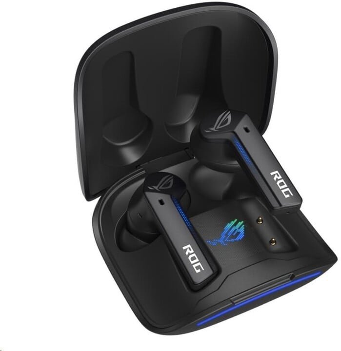 ASUS ROG Cetra True Wireless Earbuds, Black - Image 1
