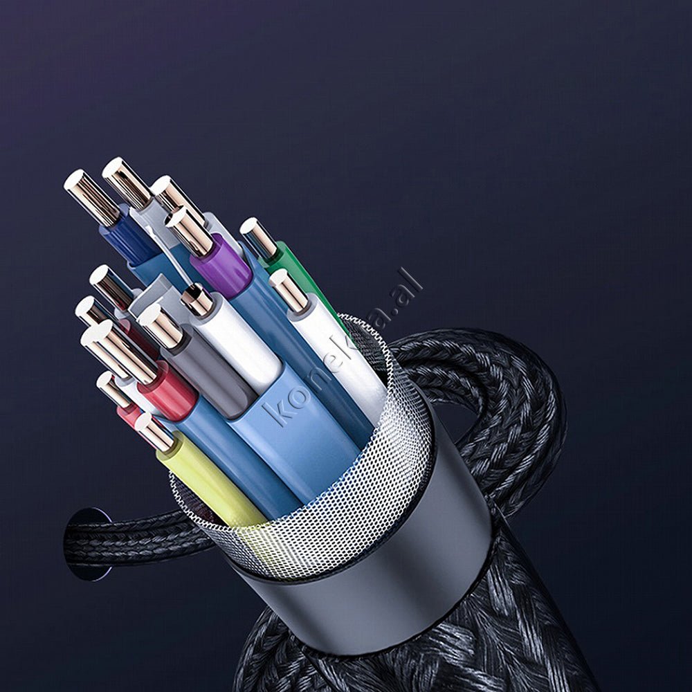Baseus HDMI-VGA Cable, 2m, Grey - Thumbnail 11