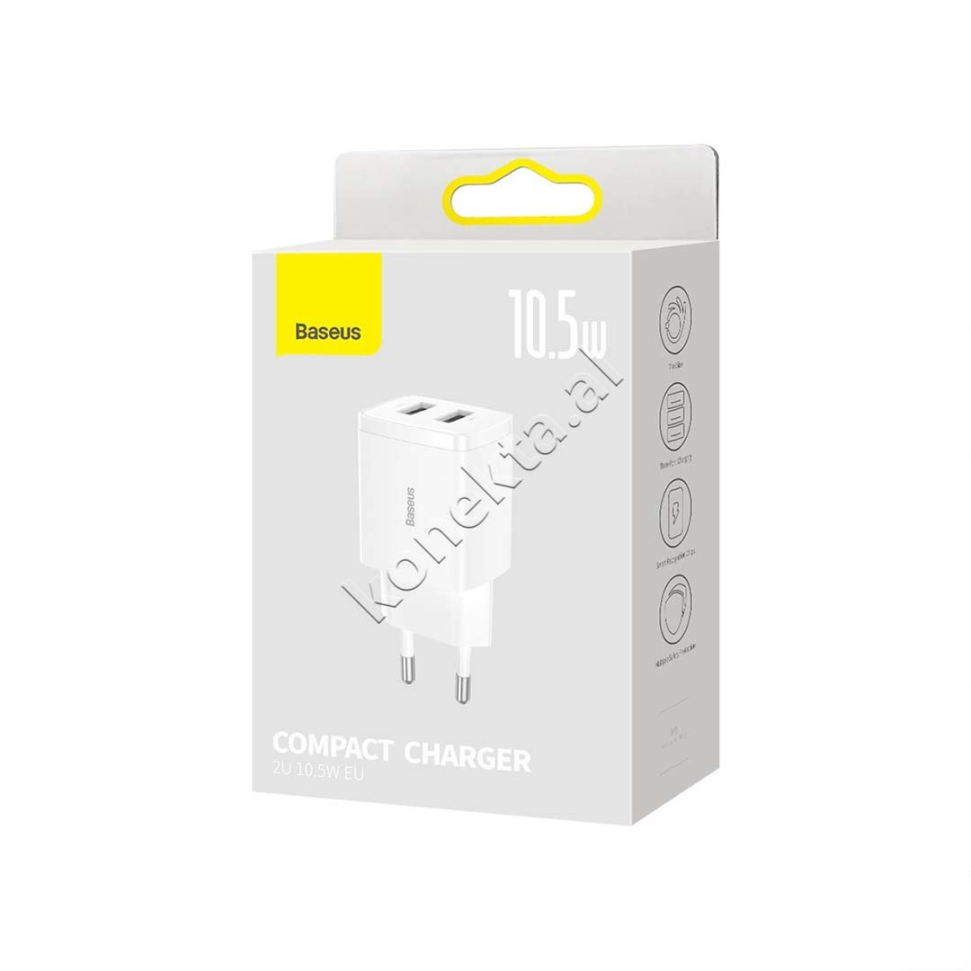 Baseus Adaptor Karikimi 10.5W Me Dy Porta Usb-A - Thumbnail 9