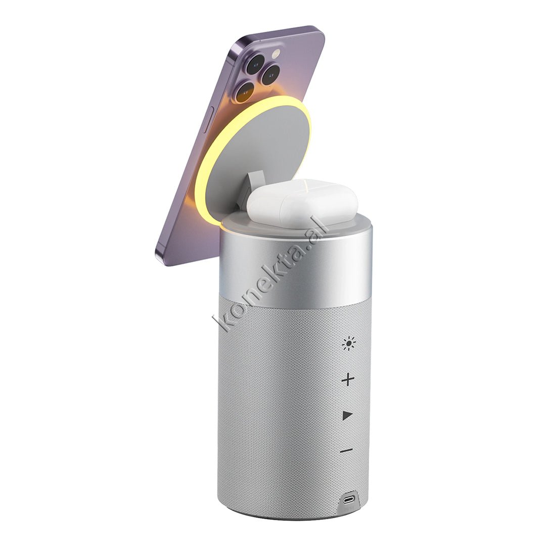 WiWU Wireless Charger, Grey - Image 1