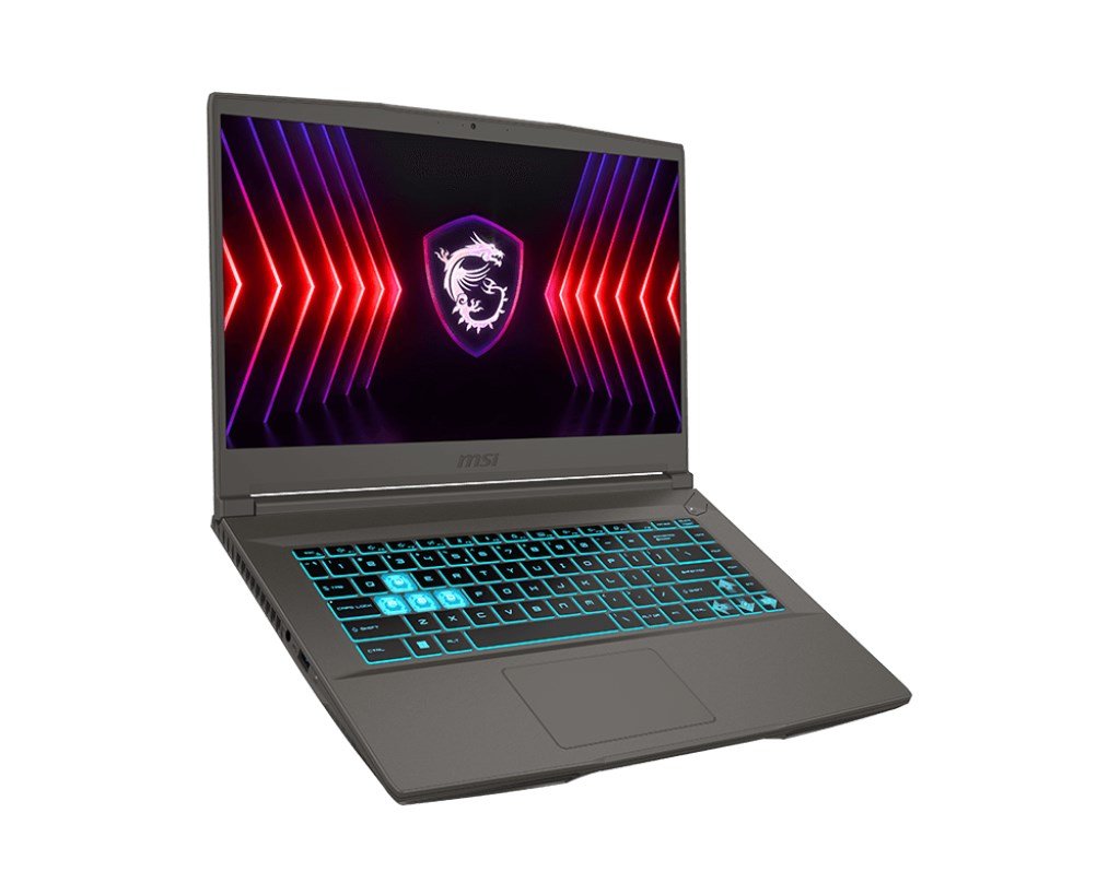 MSI Thin A15 B7VF-412XPL Laptop, 15.6", AMD Ryzen 7 7735HS, 16GB DDR5-SDRAM, 512GB SSD, NVIDIA GeForce RTX 4060, Grey - Thumbnail 2
