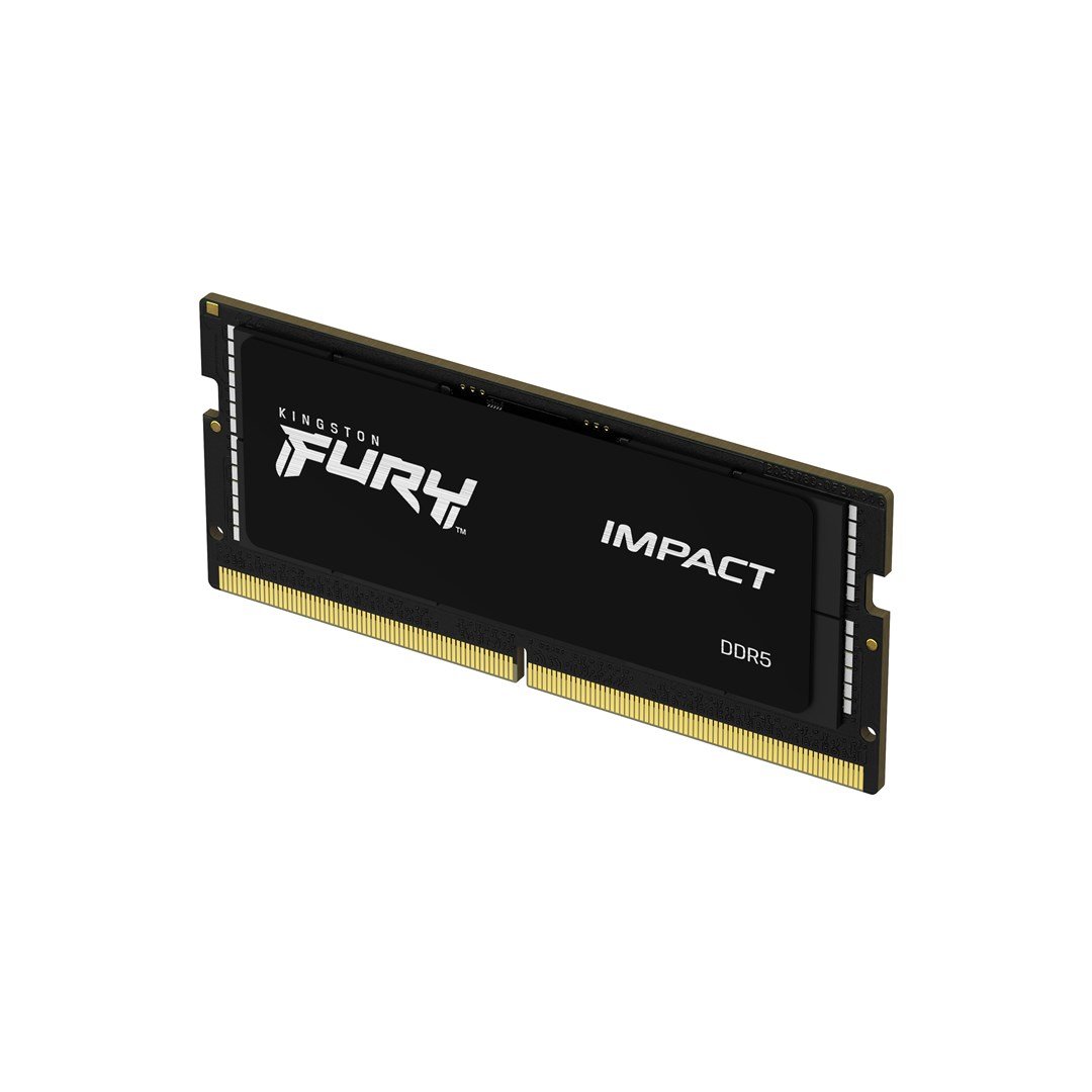 Kingston FURY Impact Memory 16GB DDR5, 4800MT/s, SODIMM CL38, Black - Thumbnail 17