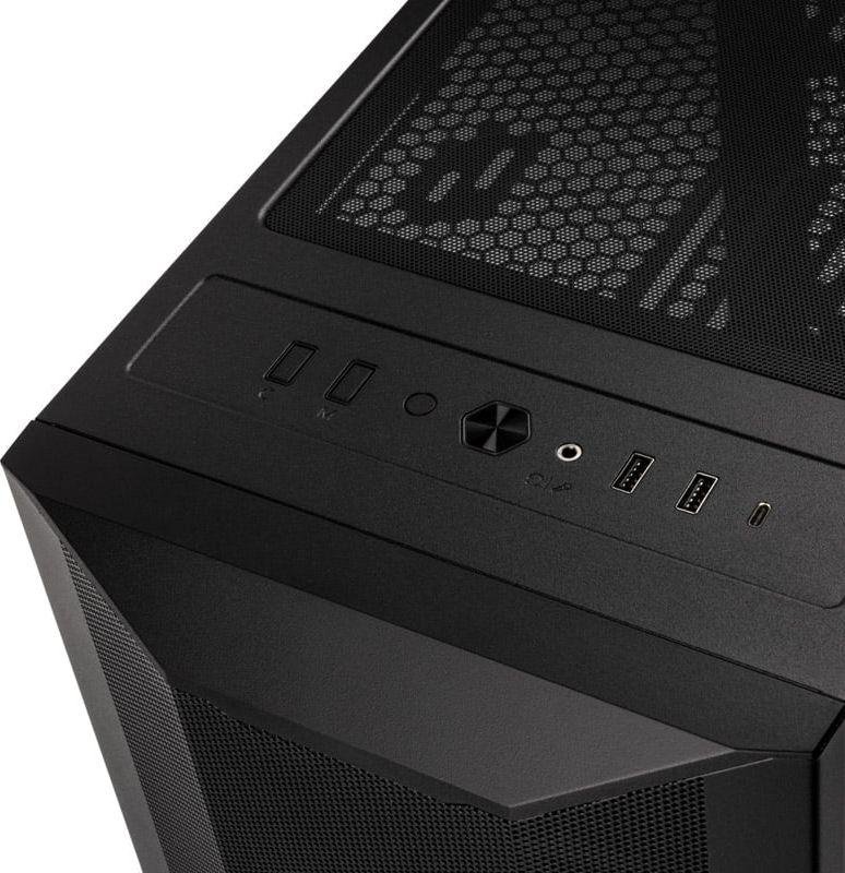 Lian Li LANCOOL II Mesh C RGB Case, Black, Midi Tower - Thumbnail 5