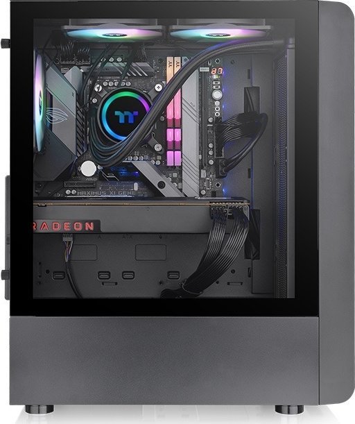 Thermaltake S200 TG ARGB Case, Midi Tower - Thumbnail 3