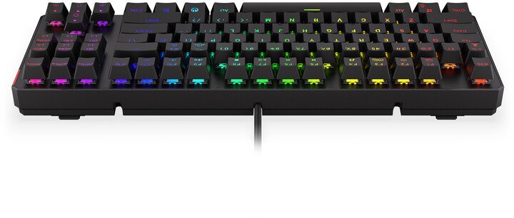 Endorfy Thock TKL Blue Keyboard, Kailh Blue, US, Black - Thumbnail 5