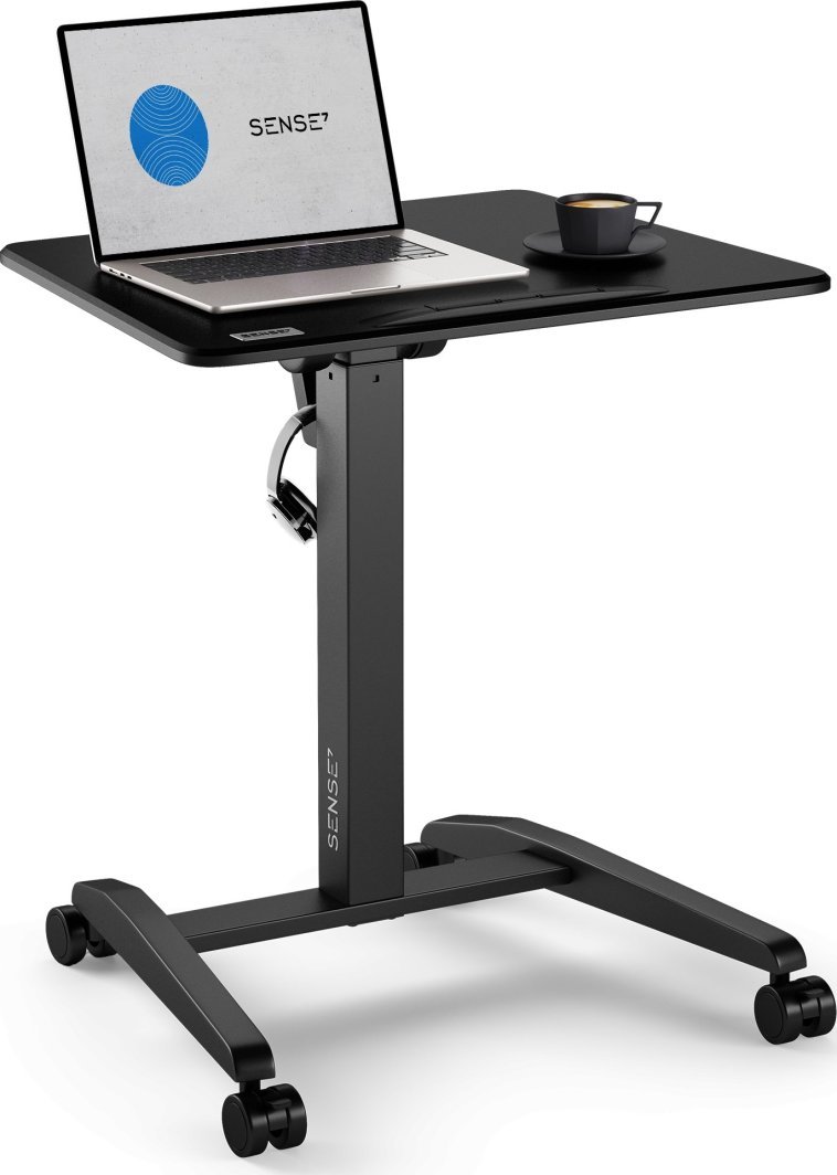 SENSE7 Mobile Table, Black - Image 1