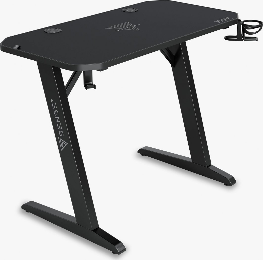 SENSE7 Nomad Classic Table, 100cm x 50cm, Black - Thumbnail 2