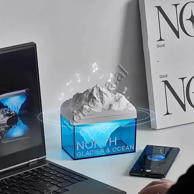 tjetertjeter Iceberg LED Light with Bluetooth and Aroma - Thumbnail 14