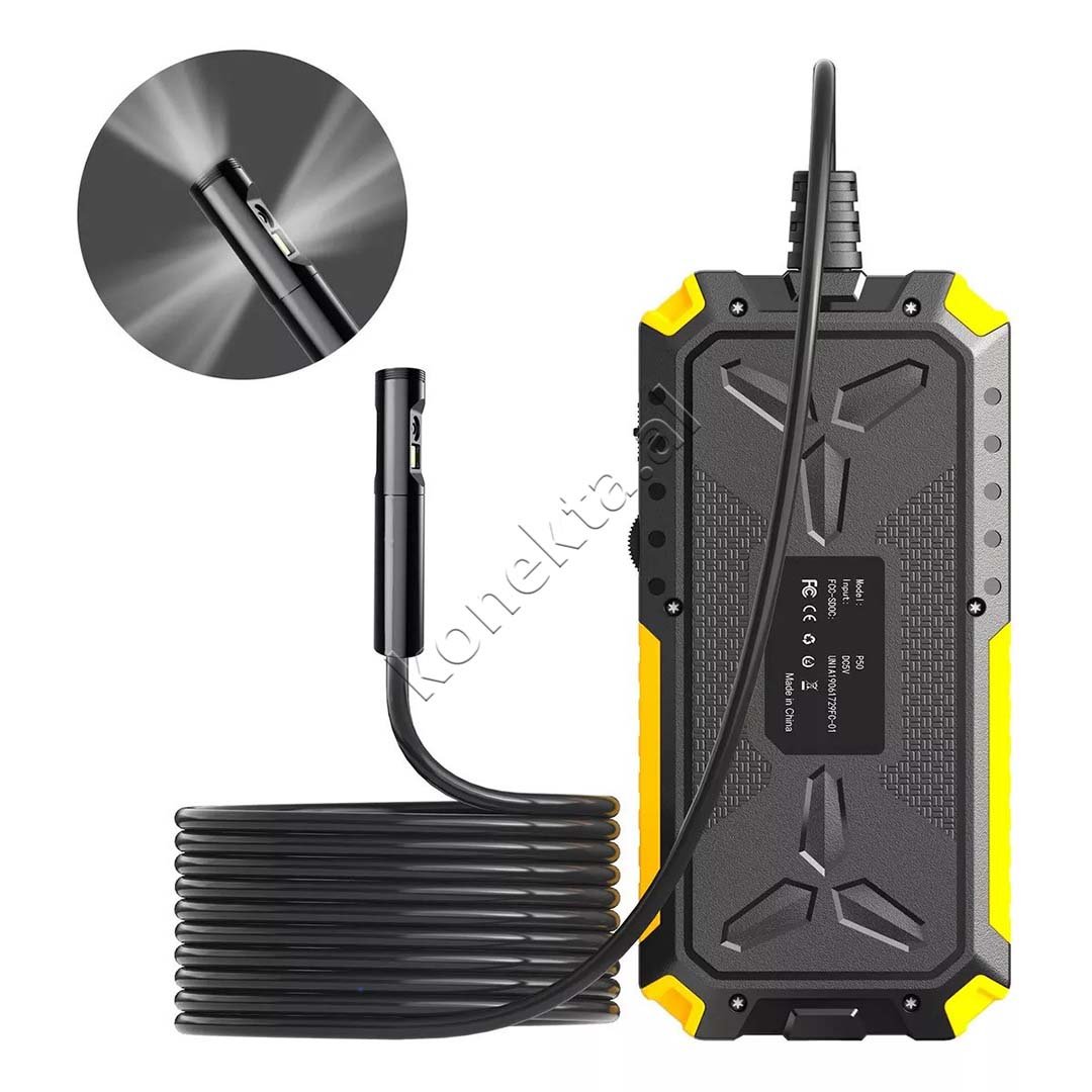 tjetertjeter Kamera Endoskopike Me Dy Lente Dhe Ekran 4.5" 10m - Thumbnail 3