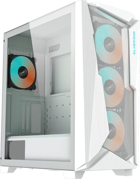 Gigabyte C301 Glass Case, White - Image 1