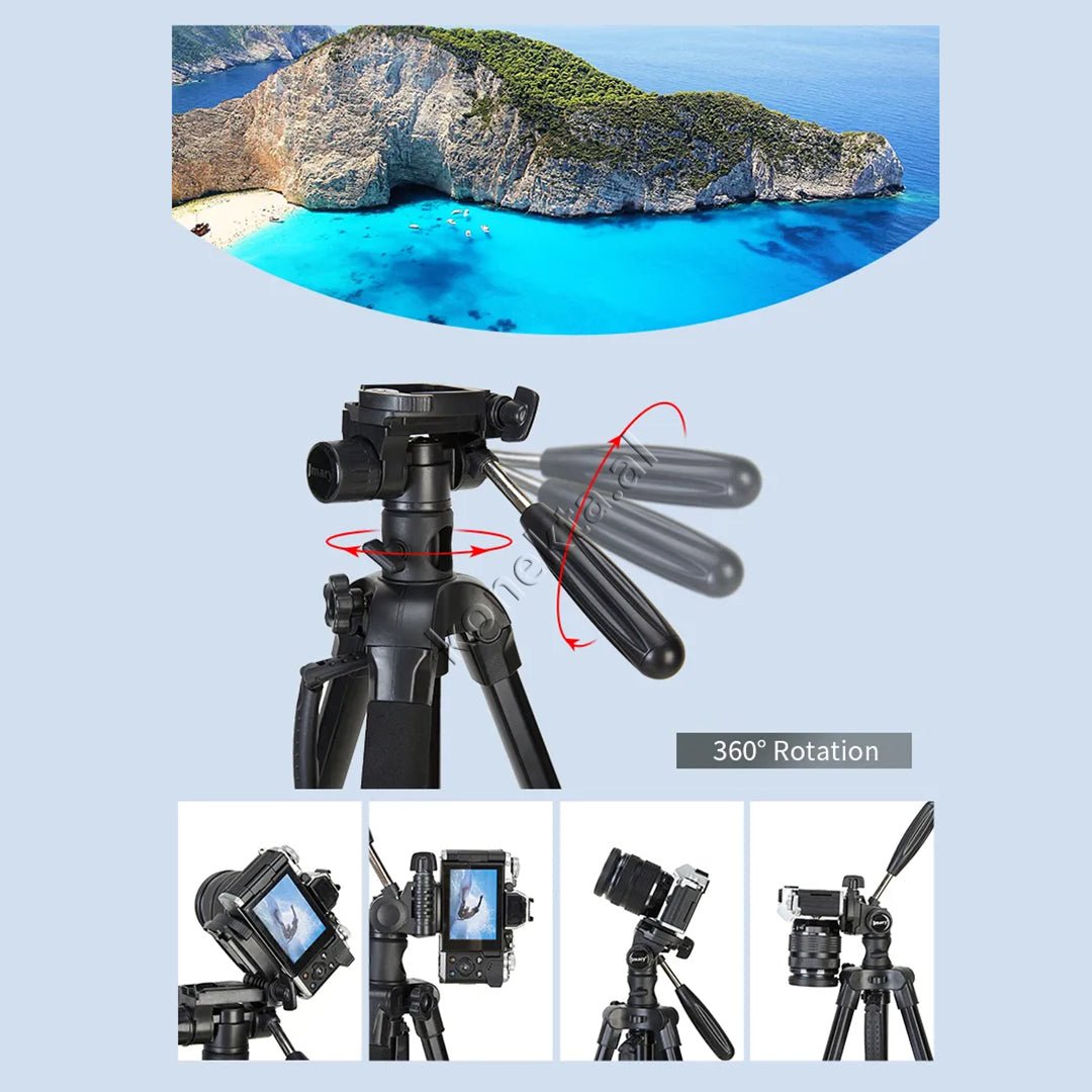 Jmary Trekëmbesh Tripod Profesional i Çmontueshëm - Thumbnail 6