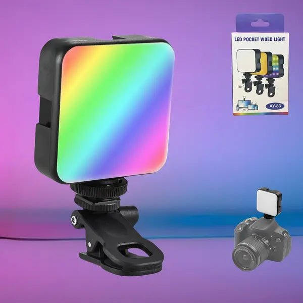 AY-83 RGB dhe Tricolor Photography/Video Light - Thumbnail 2