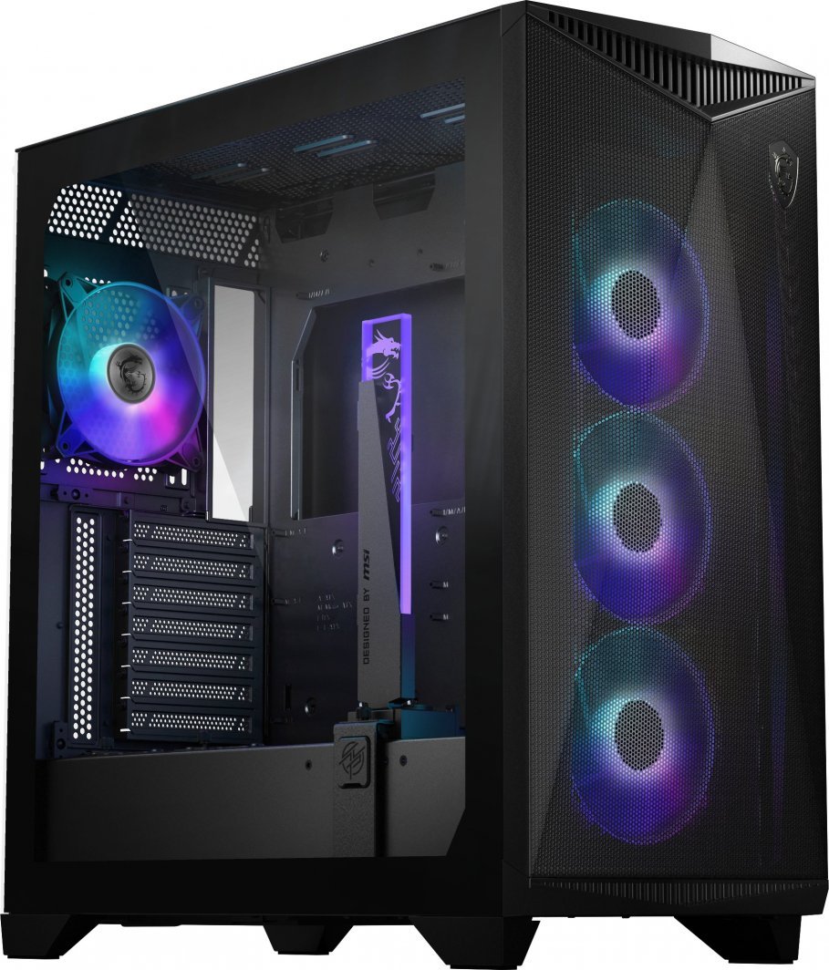 MSI MPG GUNGNIR 300R AIRFLOW Case, Black - Image 1
