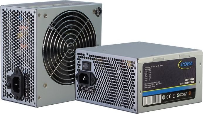 Inter-Tech Coba CES-350B Power Supply, 350W - Image 1