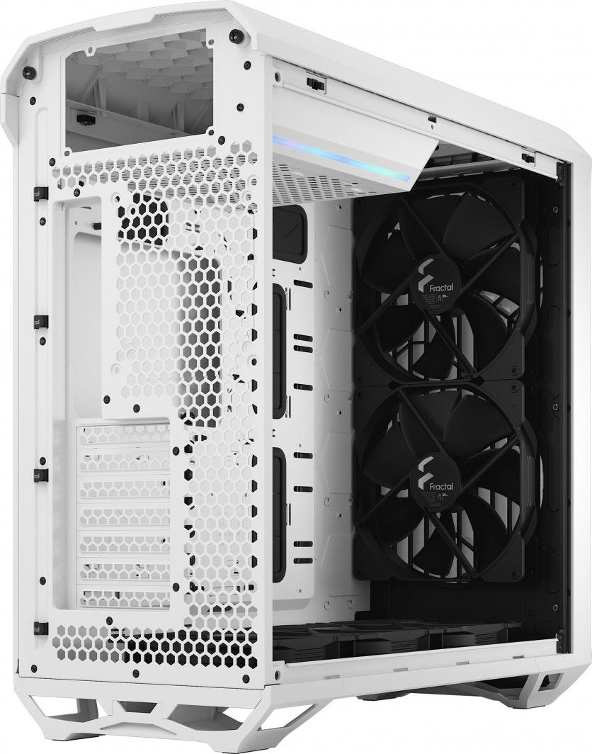 Fractal Design Torrent TG Clear Tint Case, White, Full Tower - Thumbnail 12