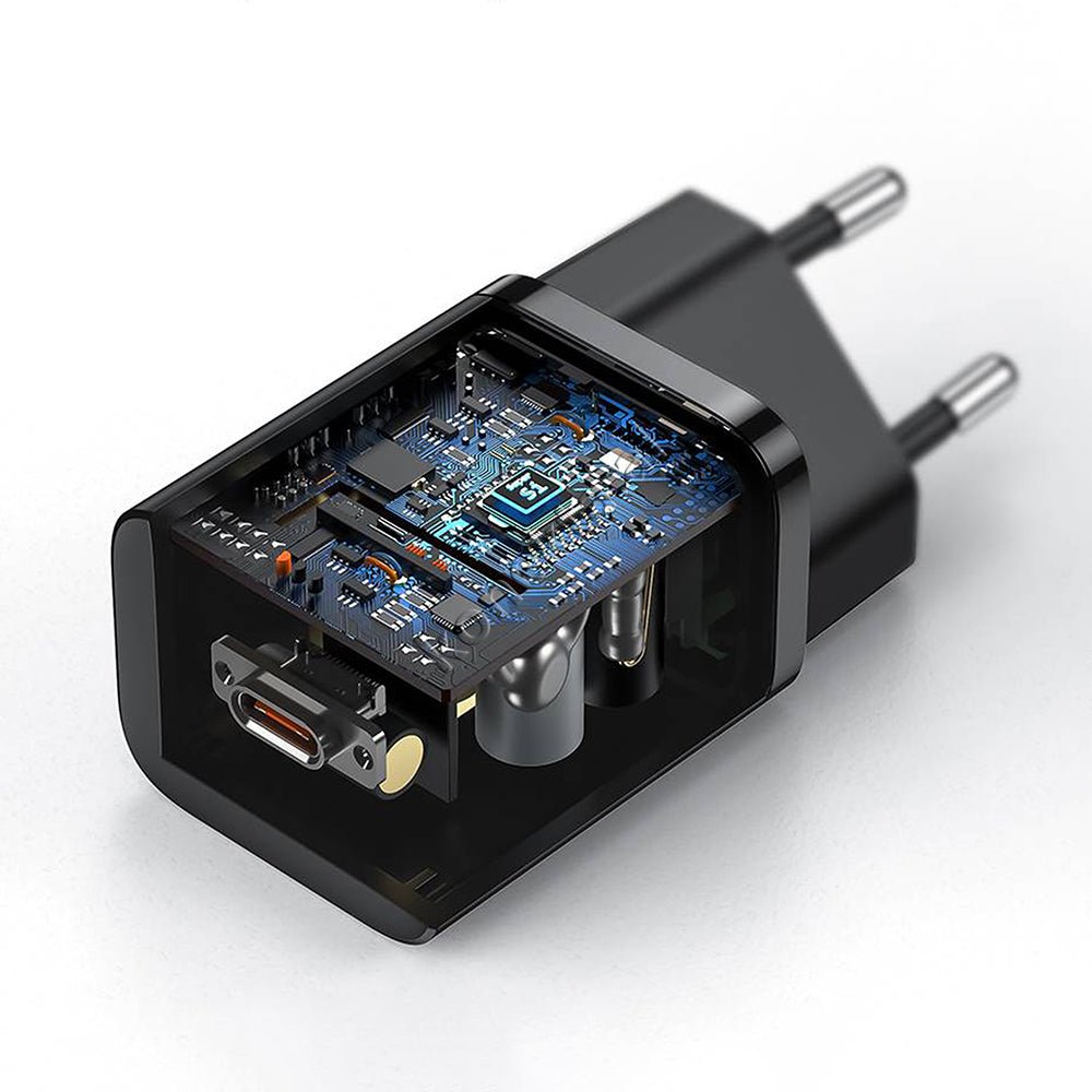 Baseus Charger with Type-C Port and 20W Charging Cable - Thumbnail 26