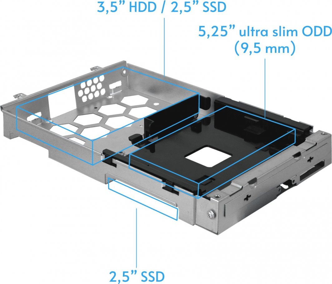 Chieftec Uni BE-10B-300 Case, Small Form Factor - Thumbnail 8