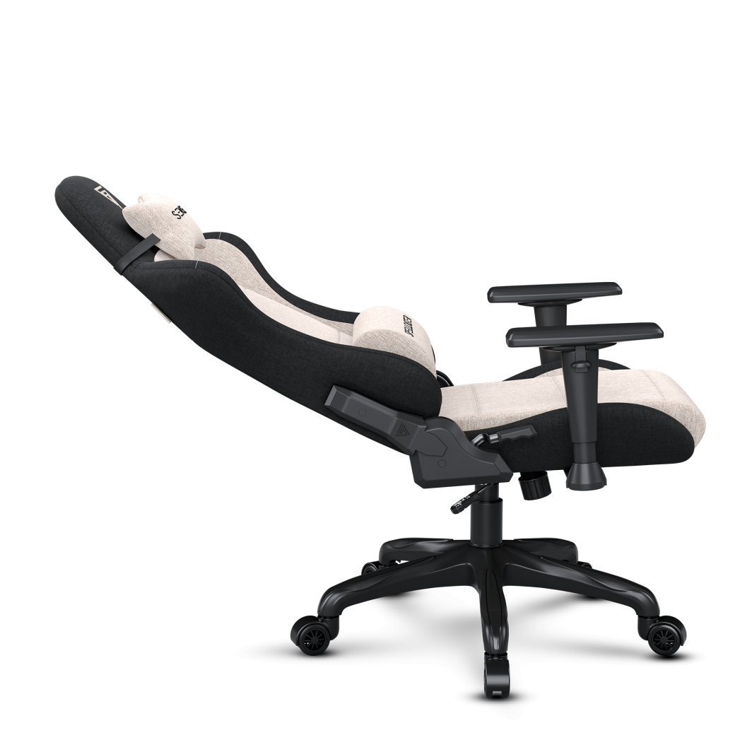 SENSE7 Spellcaster FUKU Chair, Beige/Black - Thumbnail 5