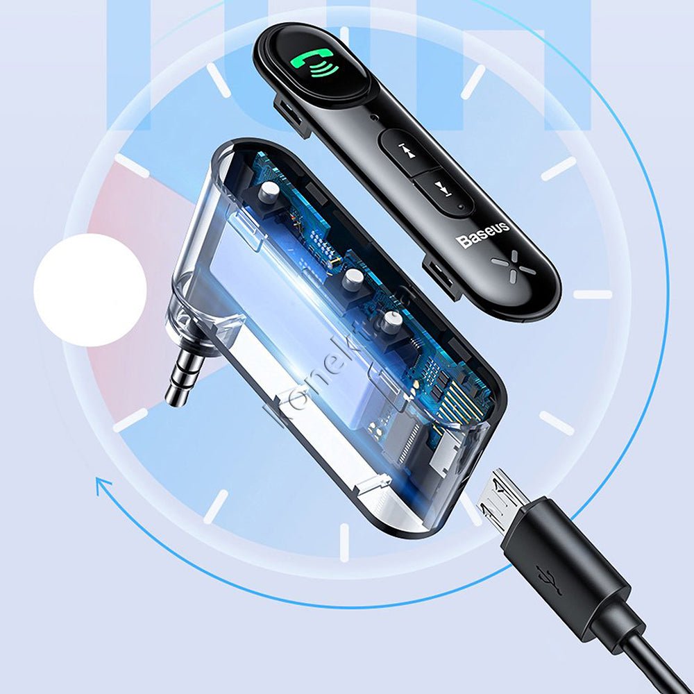 Baseus Audio Adapter with Bluetooth and Integrated Microphone - Thumbnail 4