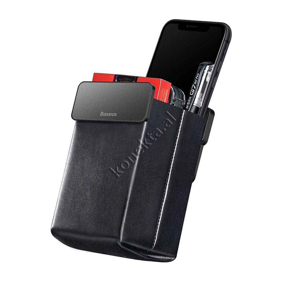 Baseus Car Phone Holder, Dark Gray / Silver - Thumbnail 3