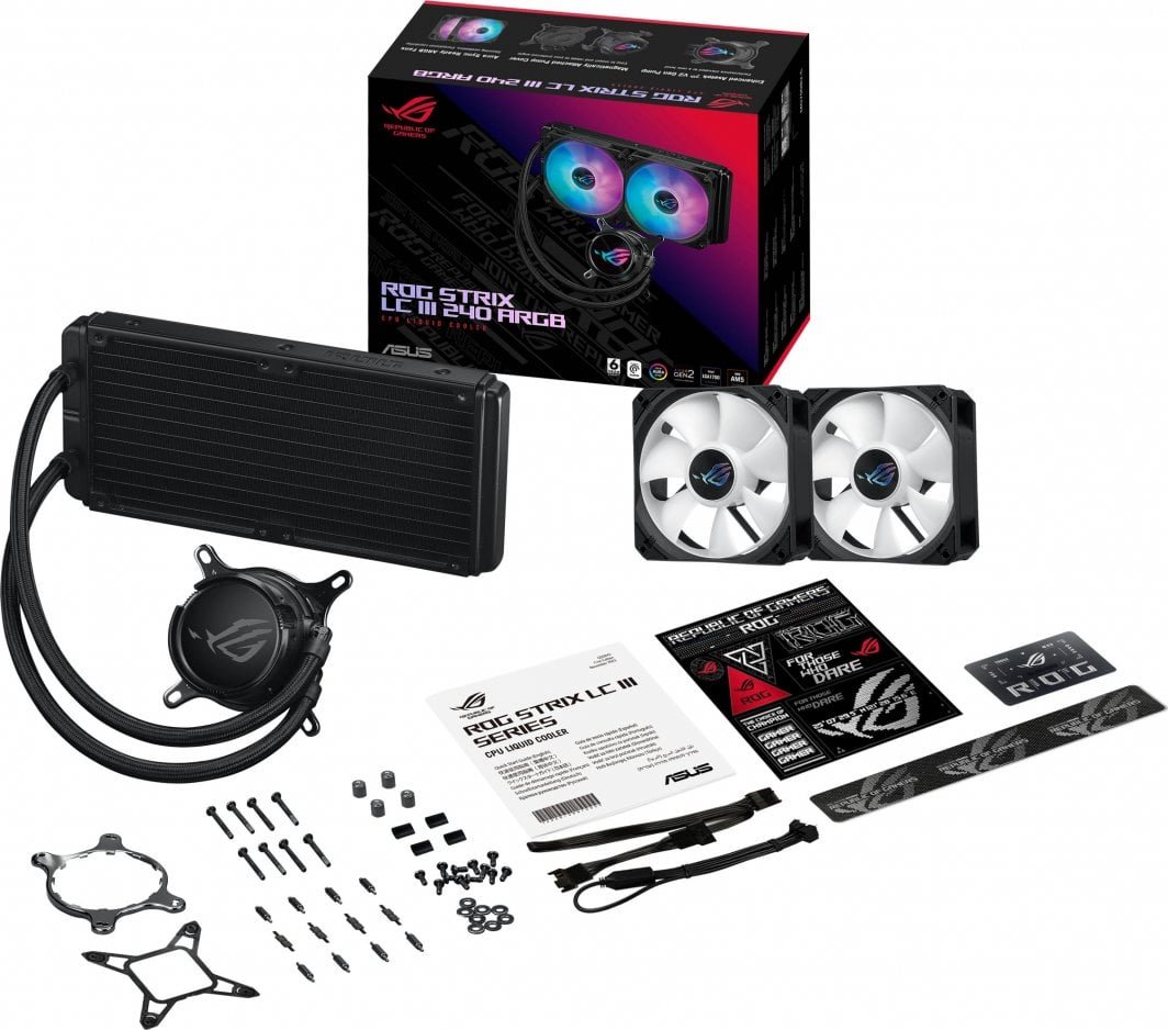 ASUS ROG Strix LC III 240 CPU Cooler ARGB - Thumbnail 15
