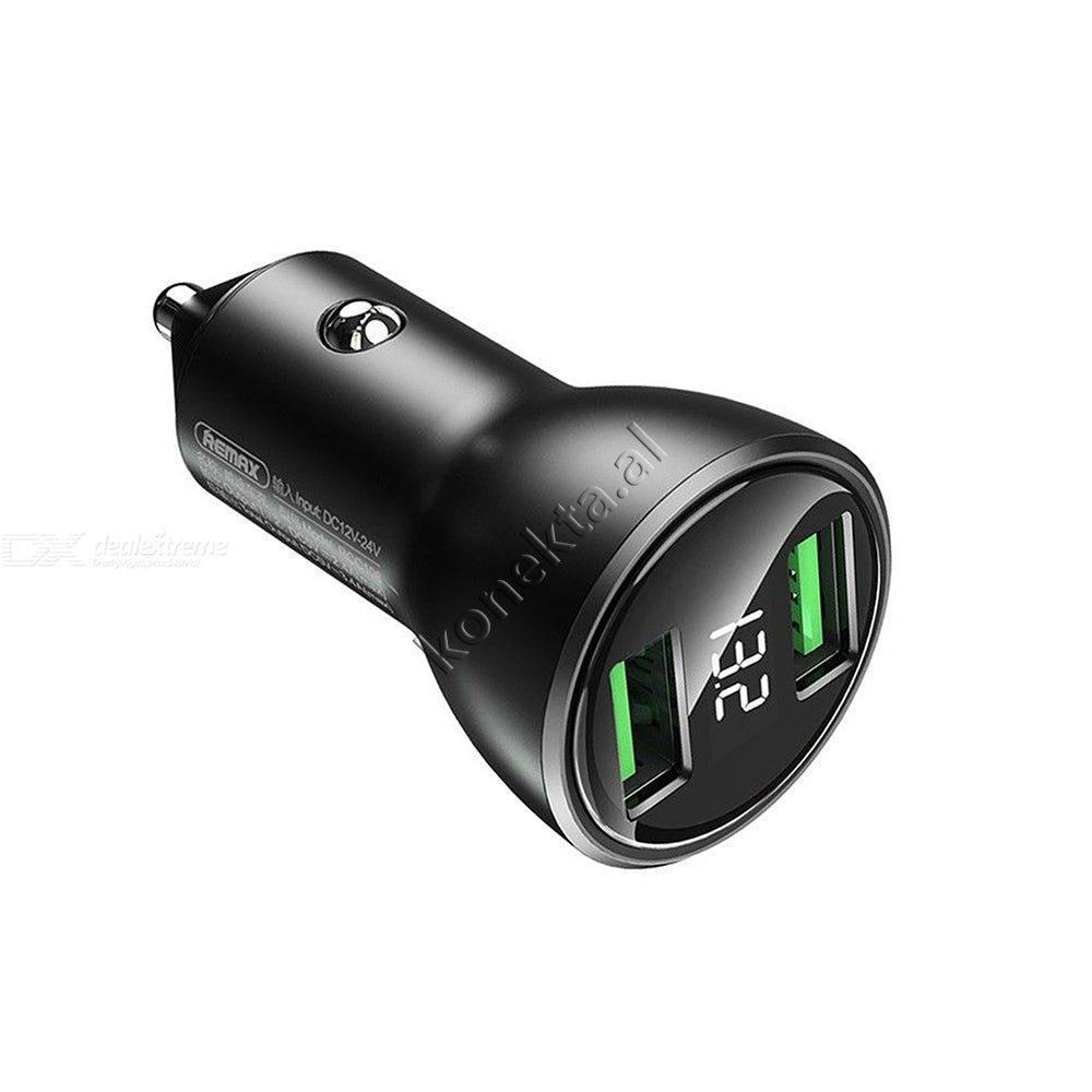REMAX USB Charger, Black, 2 Ports, Fast Charger 3.4A - Thumbnail 6