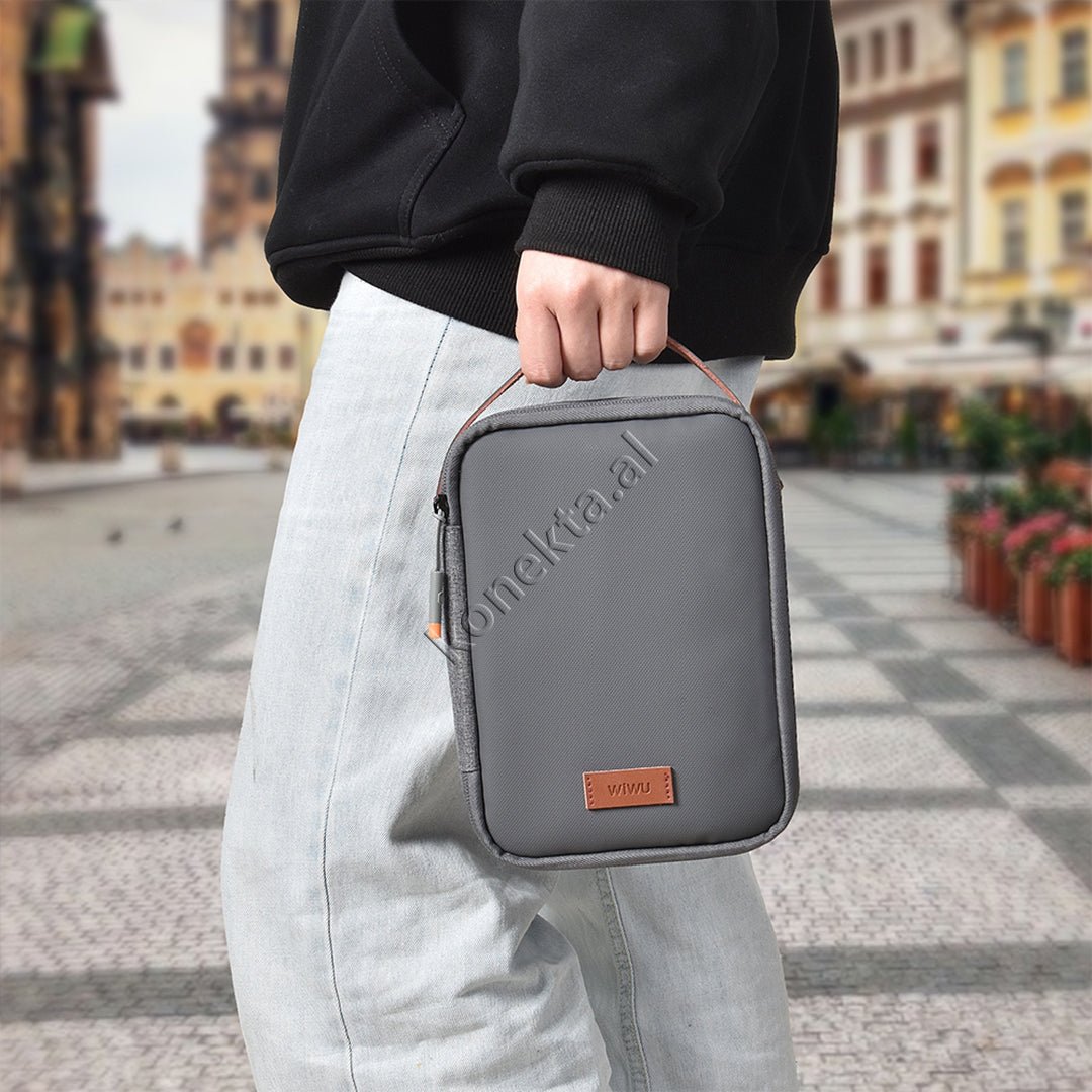 WiWU Travel Pouch, Gray - Thumbnail 3