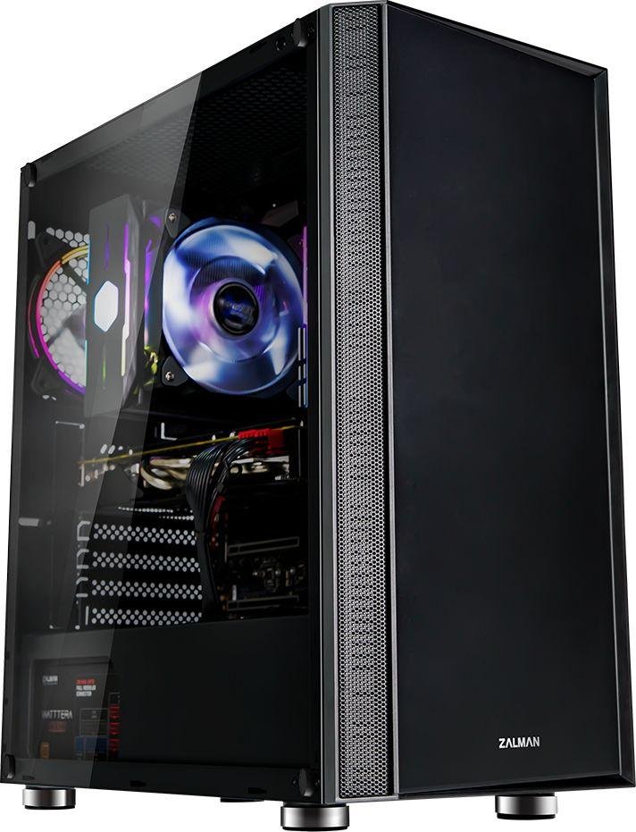 Zalman R2 Case, Black, Midi Tower - Thumbnail 5