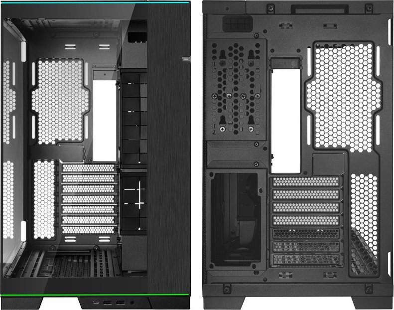 Lian Li O11 Dynamic EVO RGB Case, Black, Midi Tower - Thumbnail 6