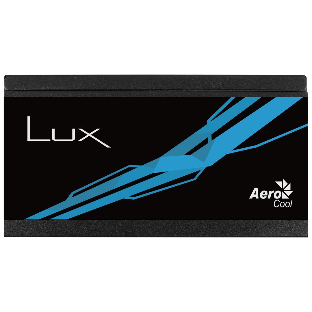 Aerocool LUX 550W Power Supply, 80Plus Bronze, 12 cm, Black - Thumbnail 2