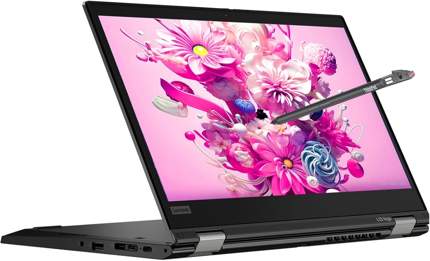 Lenovo L380 Yoga Laptop, 13.3 inch, Core i5-8250U, 32GB RAM, 512GB SSD, Pre-owned - Image 1
