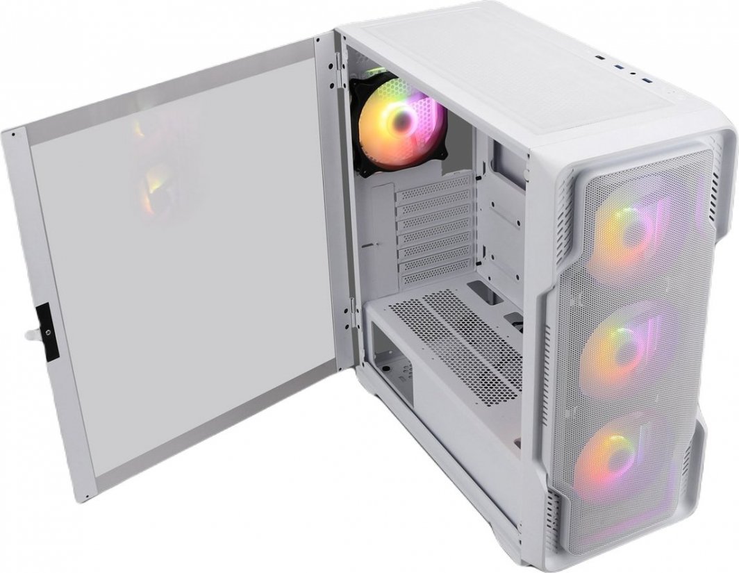 Nanoxia Deep Silence 9 ARGB Airflow Case, Midi Tower - Thumbnail 10