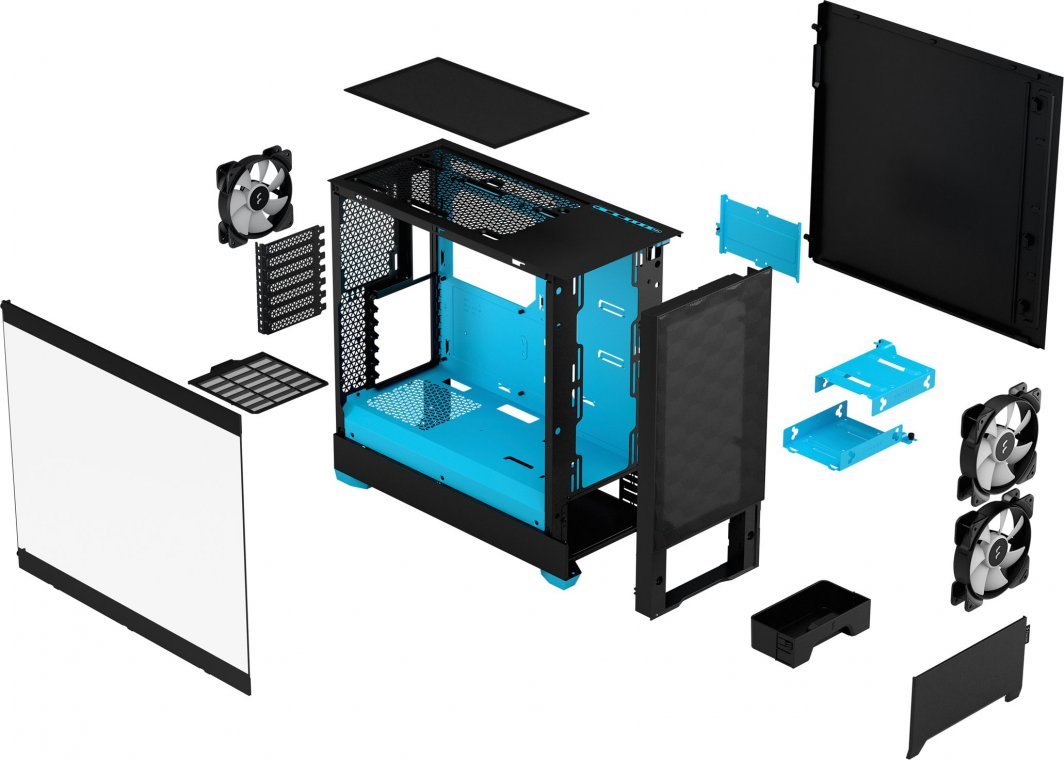 Fractal Design Pop Air RGB TG Case, Midi Tower - Thumbnail 12