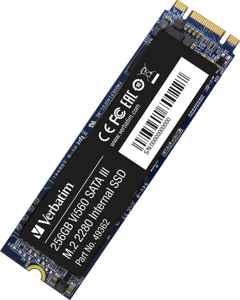 Verbatim Vi560 SSD, 256GB, M.2 2280 SATA III - Image 1