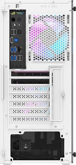 Darkflash DK352 Mesh ARGB Case, White, Midi Tower - Thumbnail 5