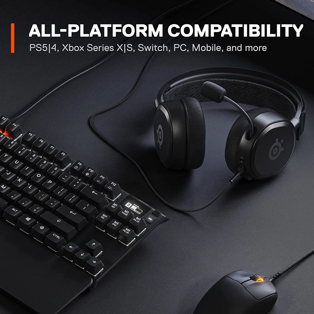 SteelSeries Arctis Prime Gaming Headset, Wired, Black - Thumbnail 8