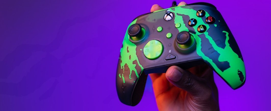 PDP XS Rematch Controller, Wired, Black / Green - Thumbnail 57