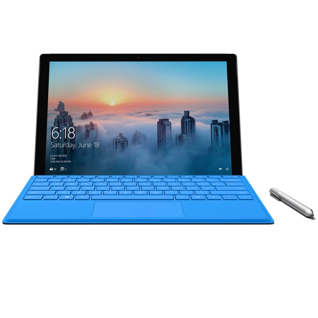 Microsoft Surface Pro 4 Laptop, 12.3 inch, 8 GB RAM, 256 GB SSD, Pre-owned - Image 1