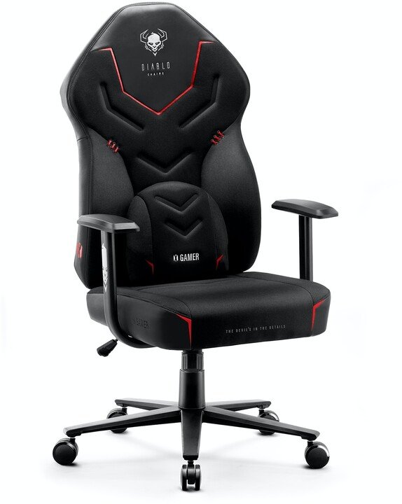 Diablo X-Gamer 2.0 Chair, Black - Thumbnail 2