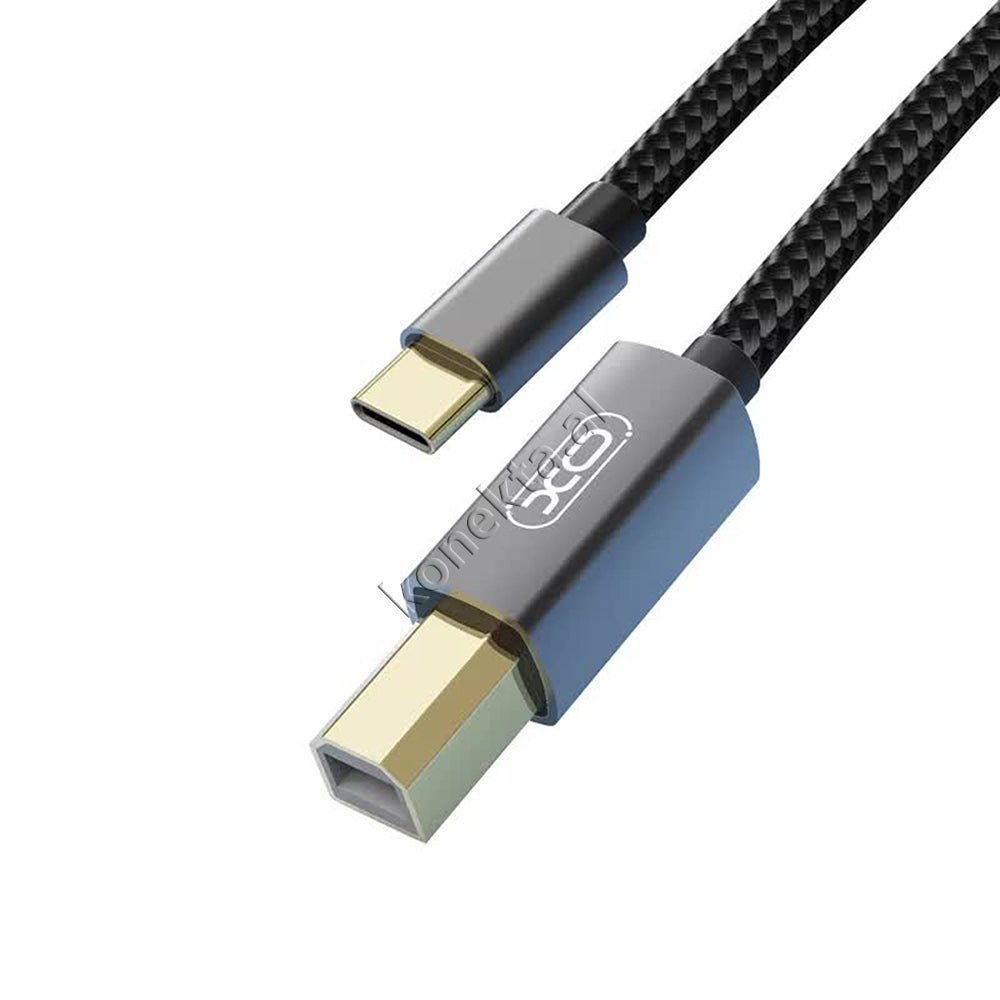 XO USB Data Transmission Cable Type-C to USB-B 1.5m - Thumbnail 8