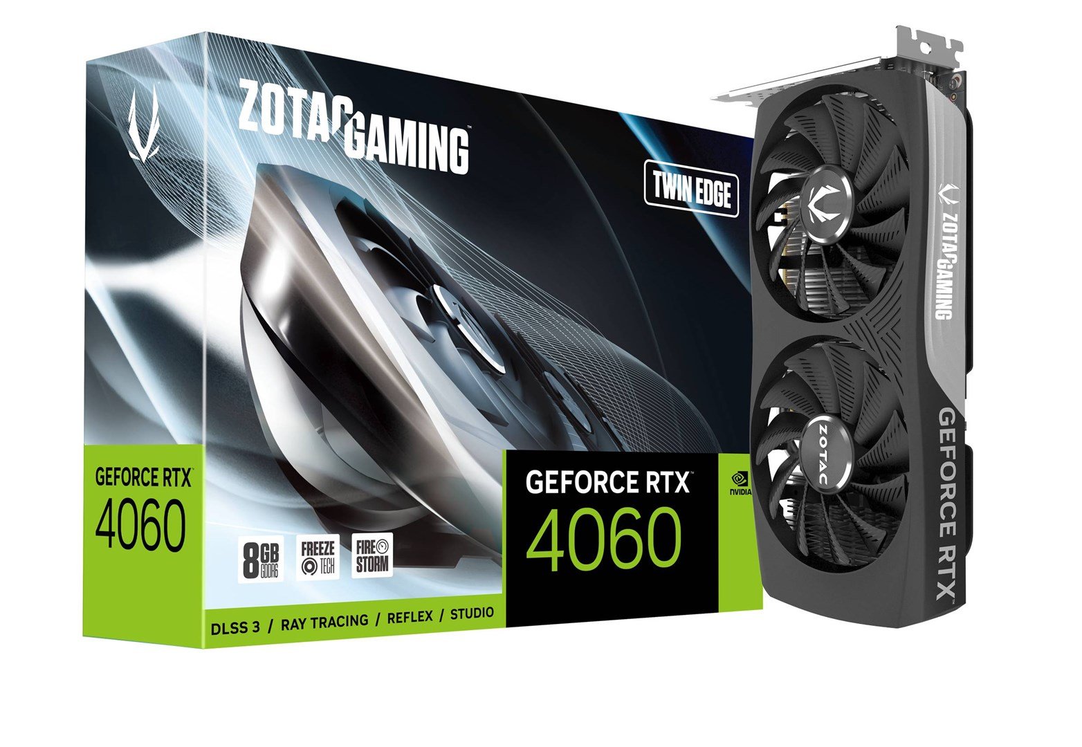 Zotac Gaming GeForce RTX 4060 Twin Edge 8GB GDDR6 Graphics Card - Thumbnail 8