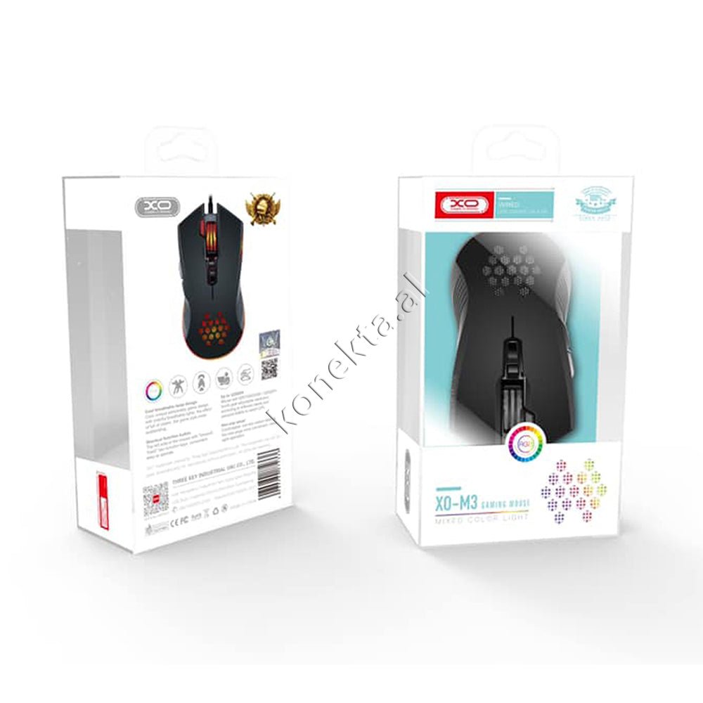 XO Gaming Mouse, Black, Lighting - Thumbnail 2