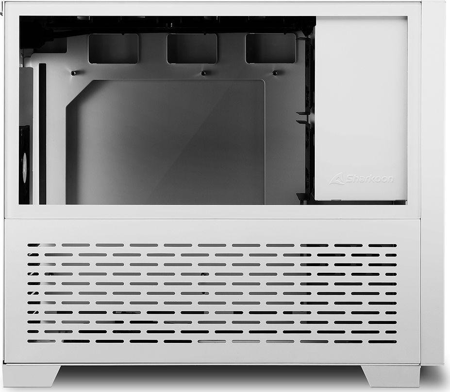 Sharkoon MS-Z1000 Case, White, Mini Tower - Thumbnail 4