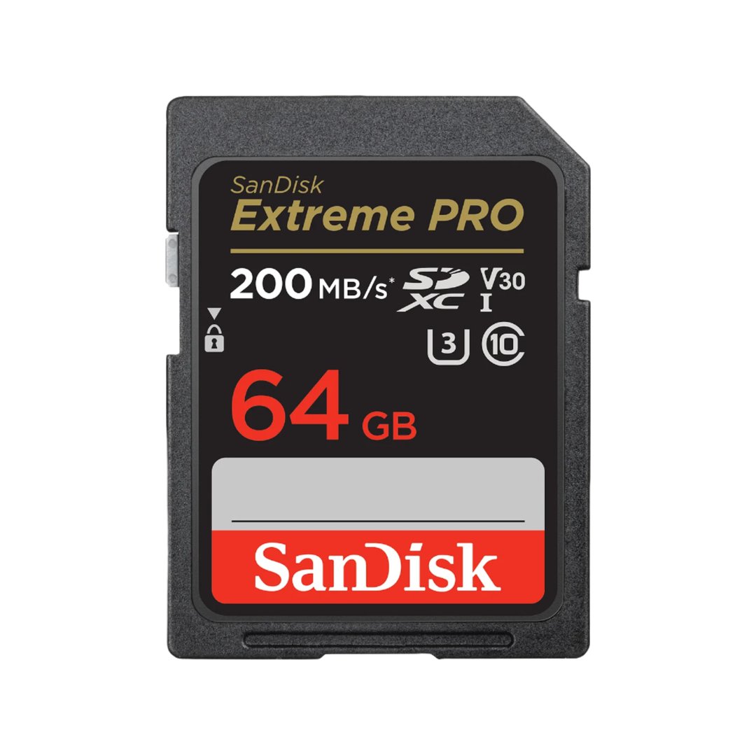 SanDisk Extreme PRO Memory Card 64GB - Image 1